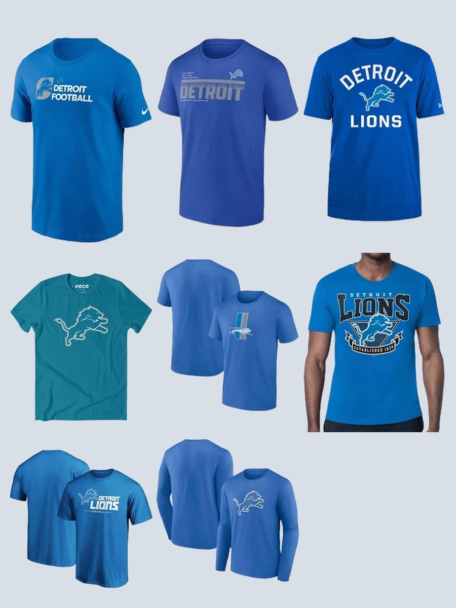 Detroit Lions Shirts: Revamp Your Game-Day Style