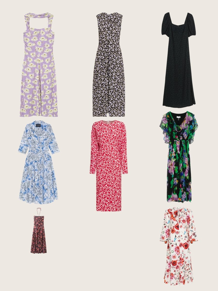 Dirty Clothes? A Floral Dress Saves the Day!