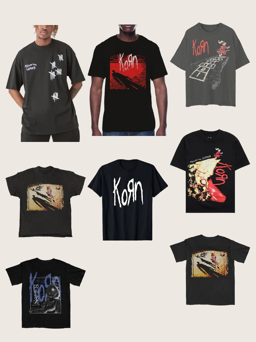 Shirt Korn Rocks: A Stylist's Must-Have Tee!