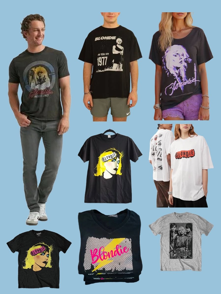 Blondie T-Shirt Takes Center Stage in Your Wardrobe