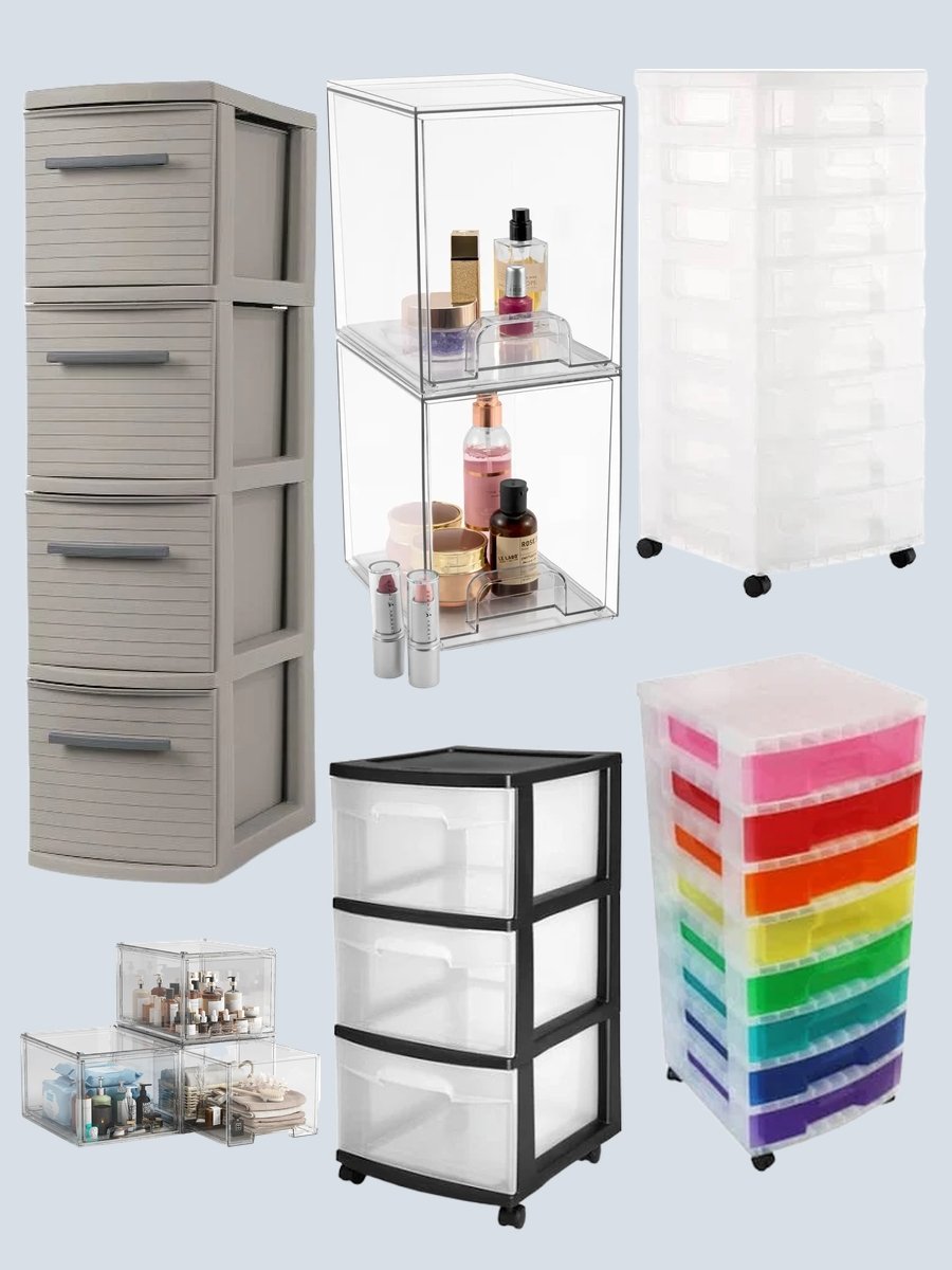 Style Your Wardrobe with Plastic Drawers for Clothes
