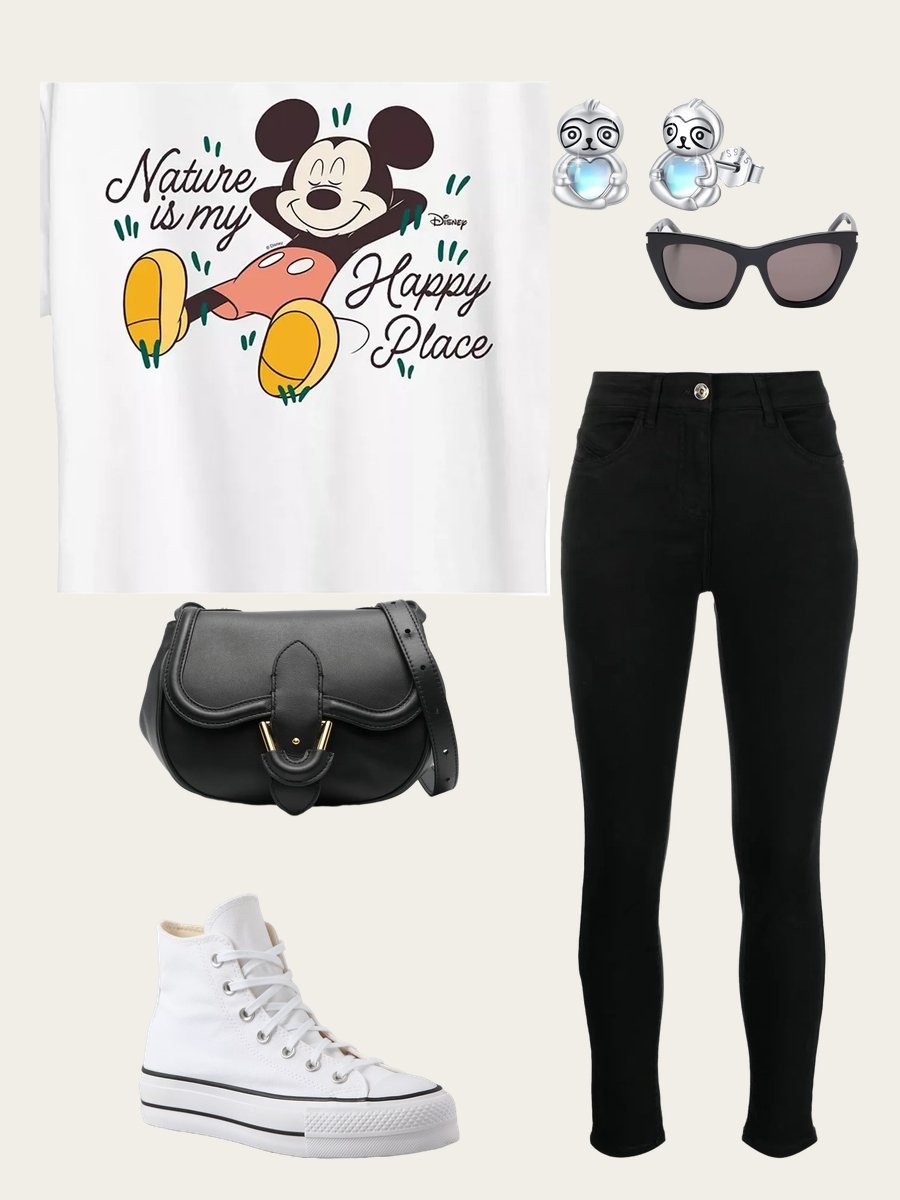 Mickey Mouse With A Shirt: Style with Character