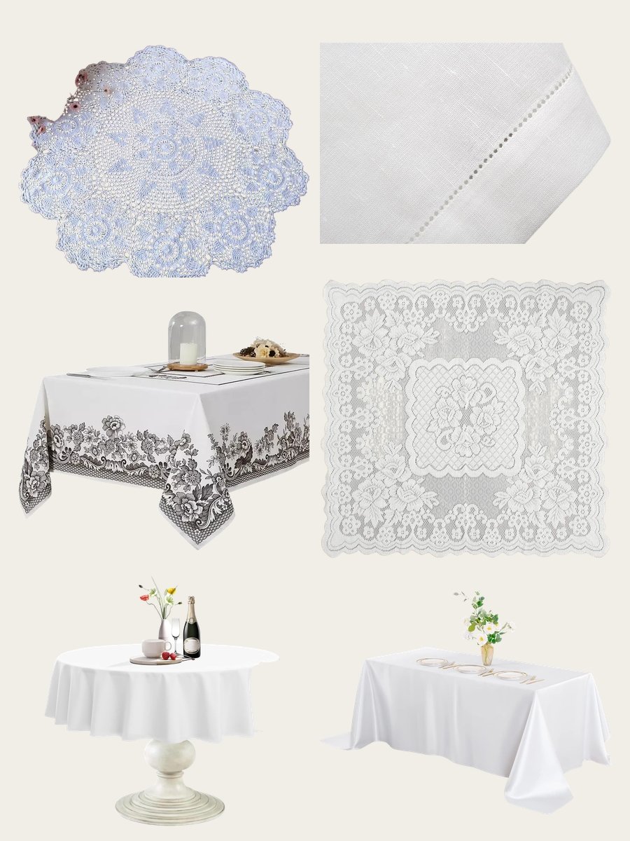 White Table Cloths: Chic Style for Every Occasion