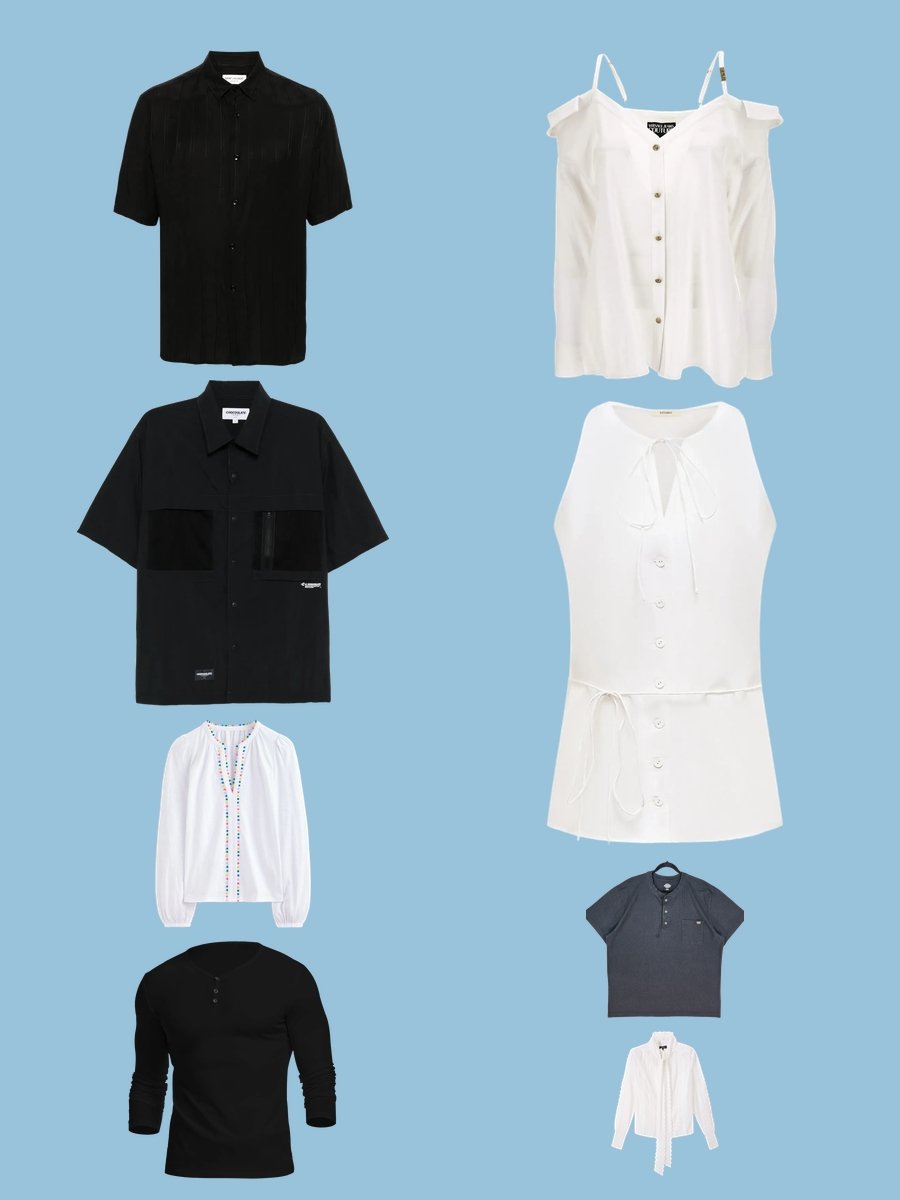 Black Shirt and White: The Ultimate Style Pairing