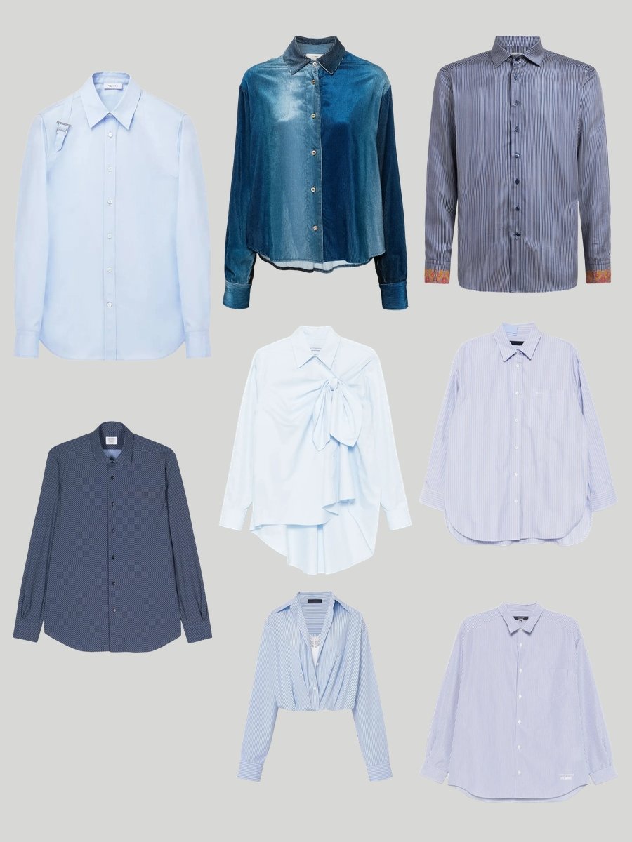 Men's Button Shirts: The Blue Cotton Classic Revolution
