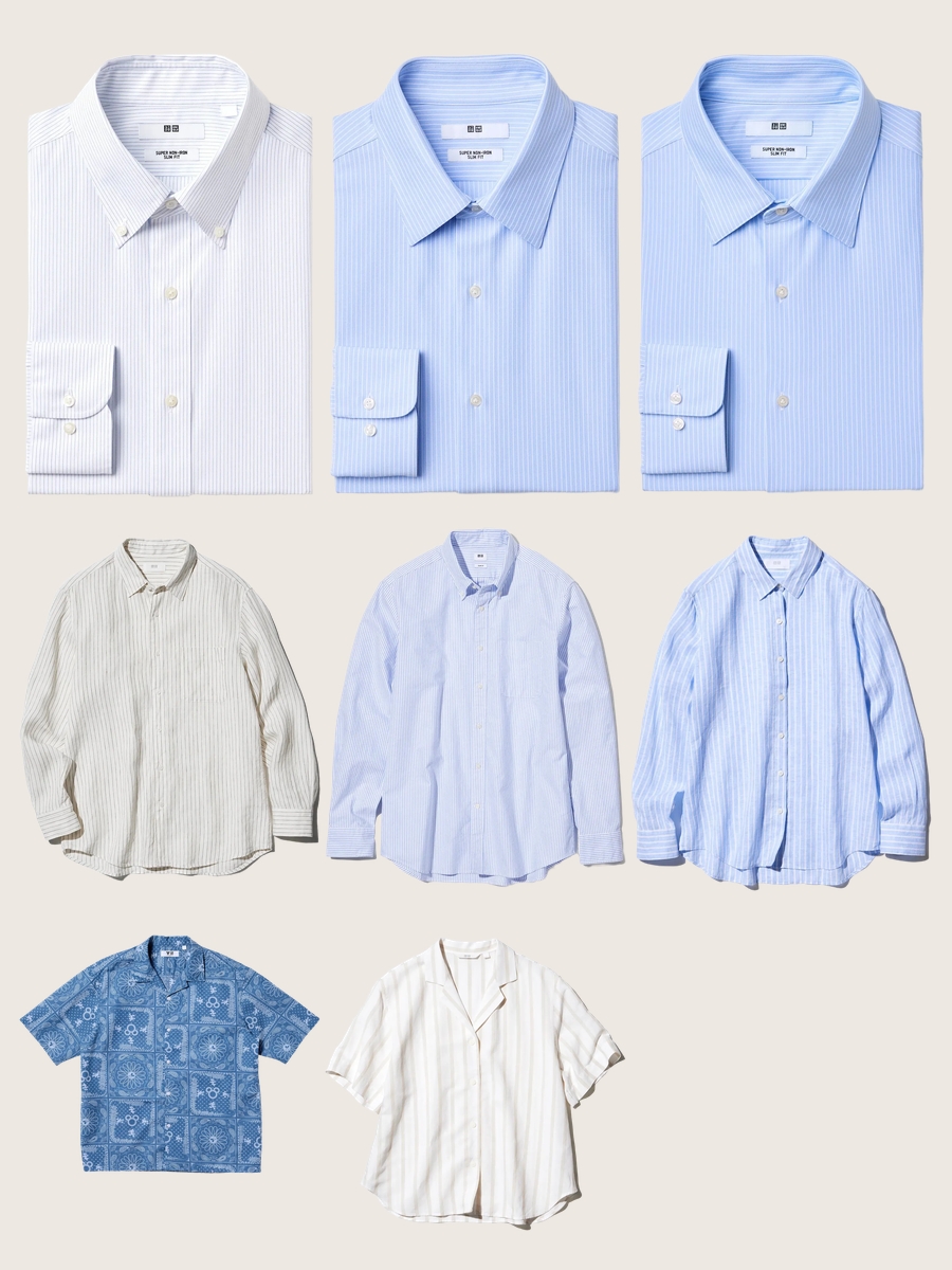 Uniqlo Shirts: Stripes of Style, Season of Choice!