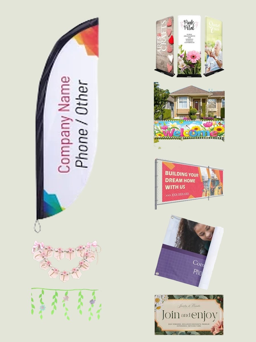 Dazzle with a Colorful Cloth Banner Outfit