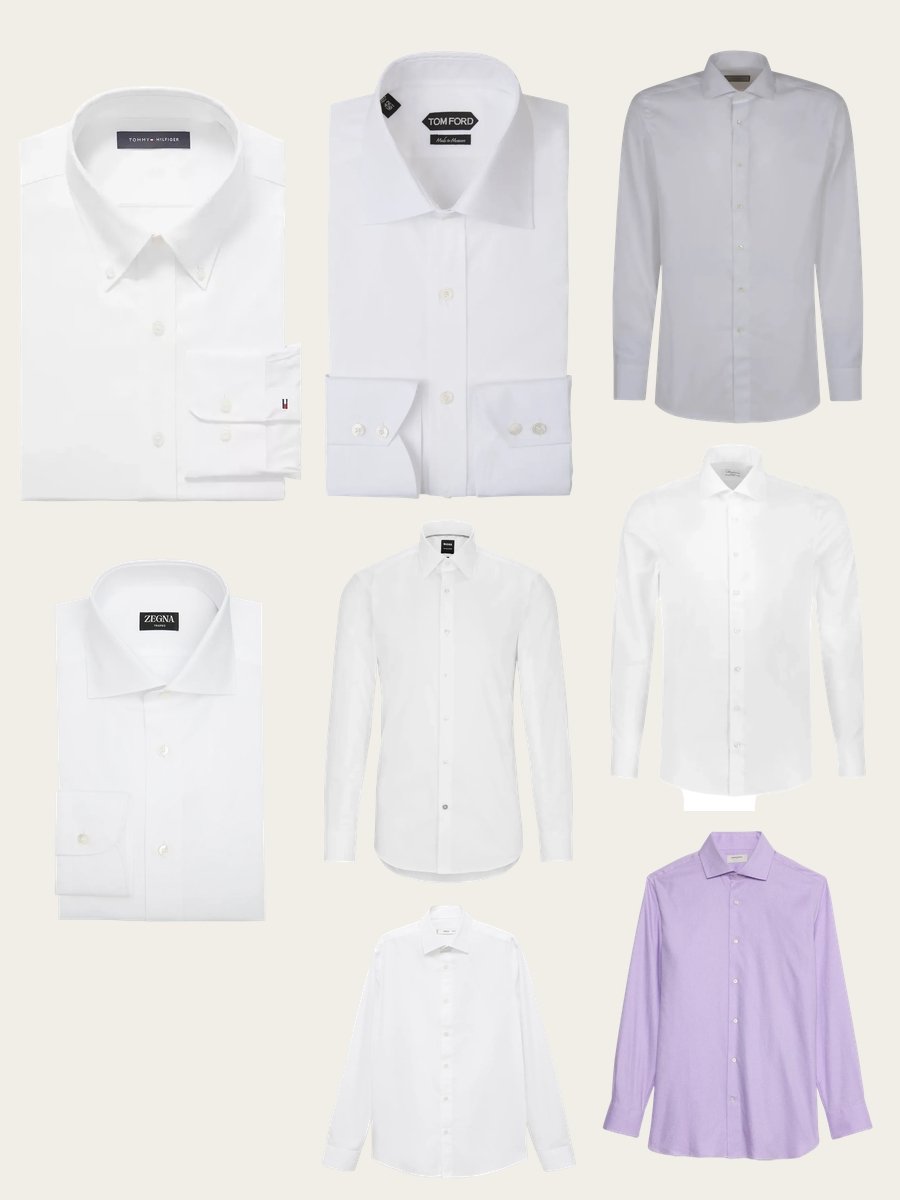 The Ultimate Guide to Men's White Dress Shirts