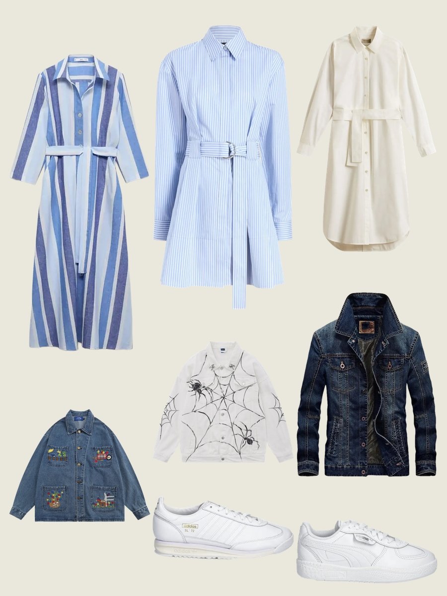 Upgrade School Clothing: Plaid Charm & Denim Vibes