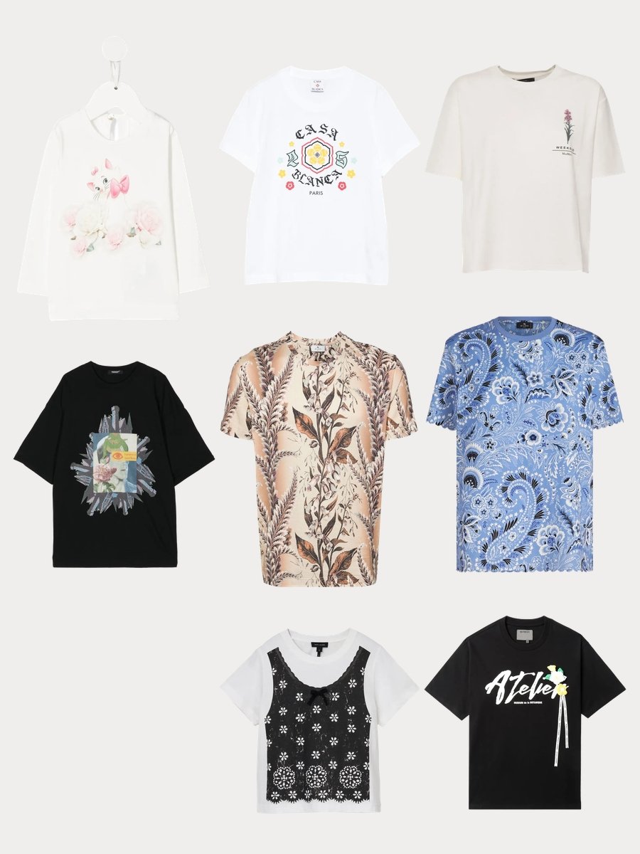 Printed T-Shirts: The Floral Frenzy You Need