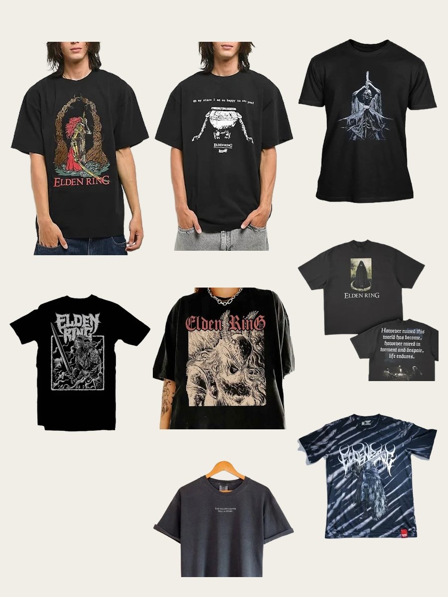 Elden Ring Merch T-Shirts: Your Stylish Gaming Edge