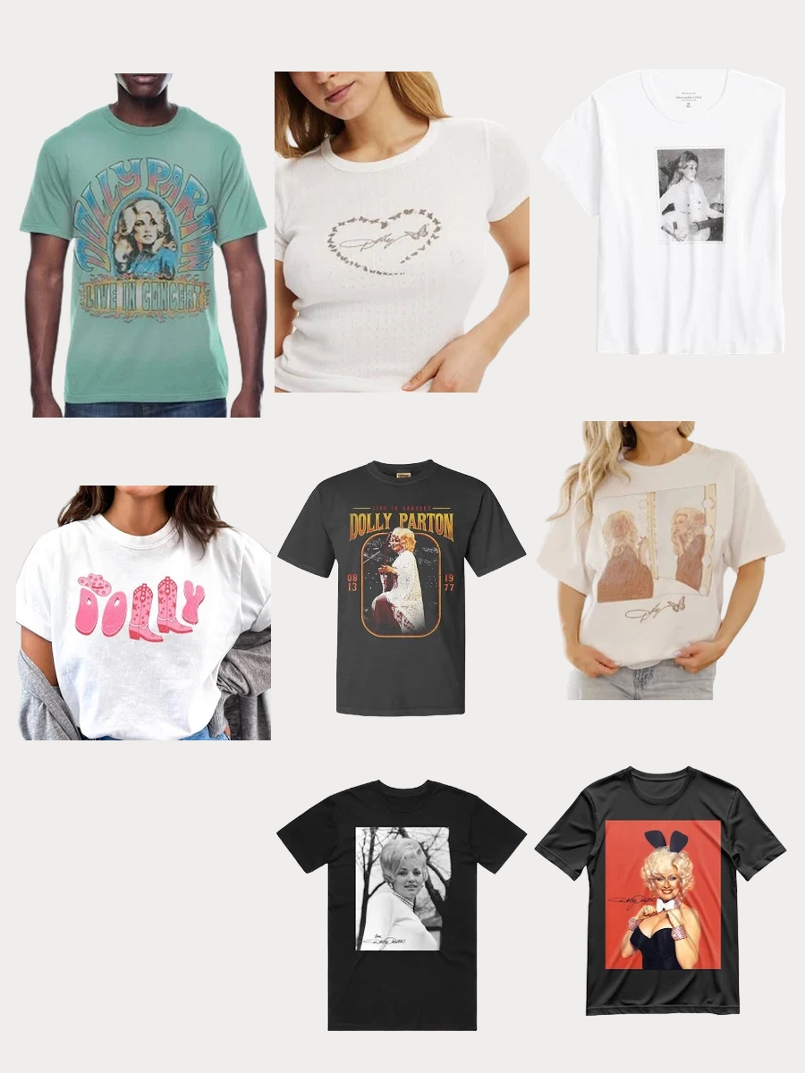 Rock the Look: Dolly Parton T-Shirt Chic