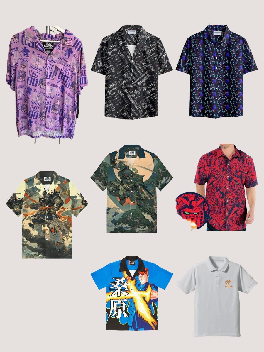 Pattern Shirt Gundam Ball Button Up: Ultimate Style Guide