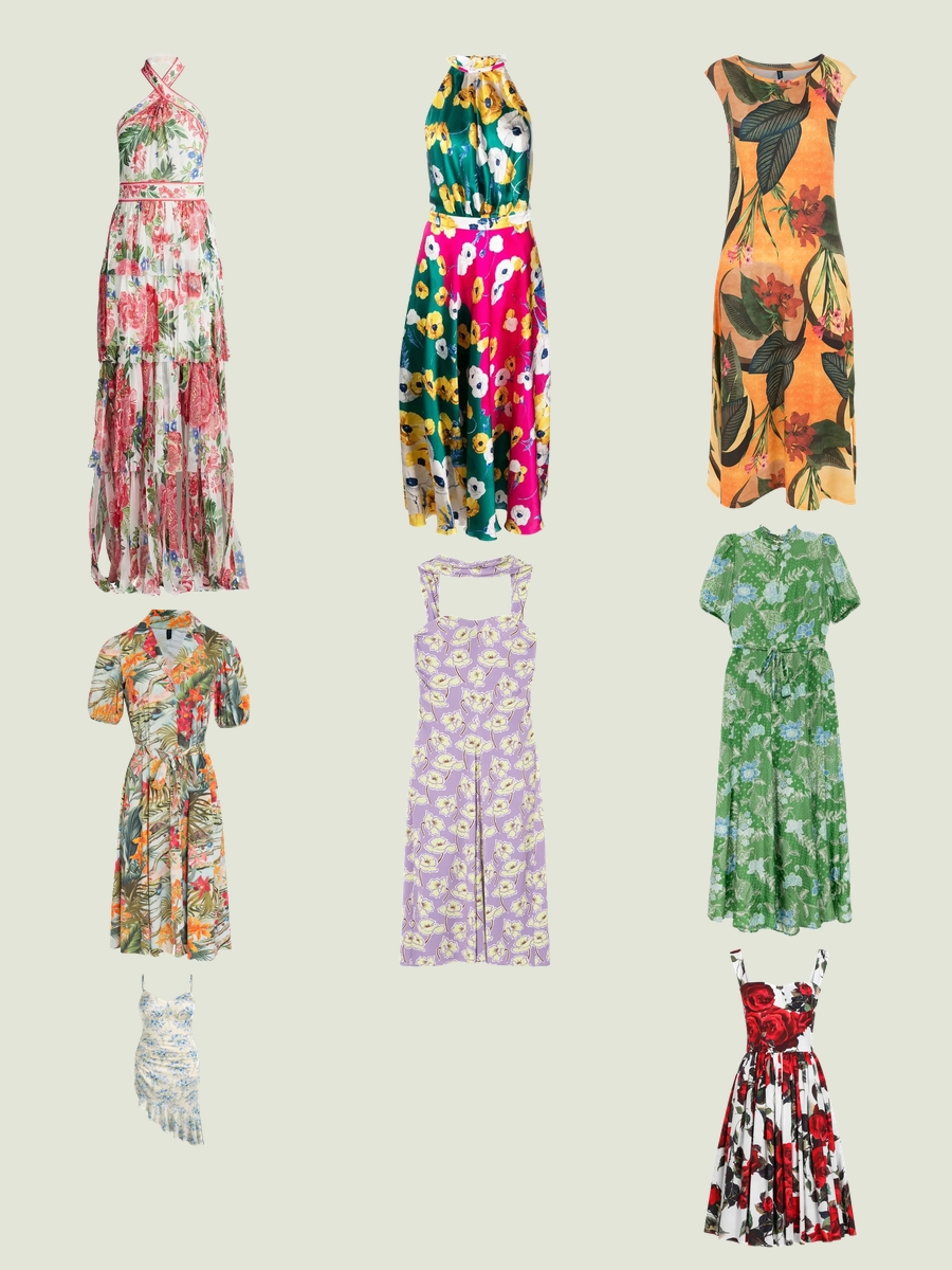 Beach Dress Women's Clothing: Your Floral Fantasy