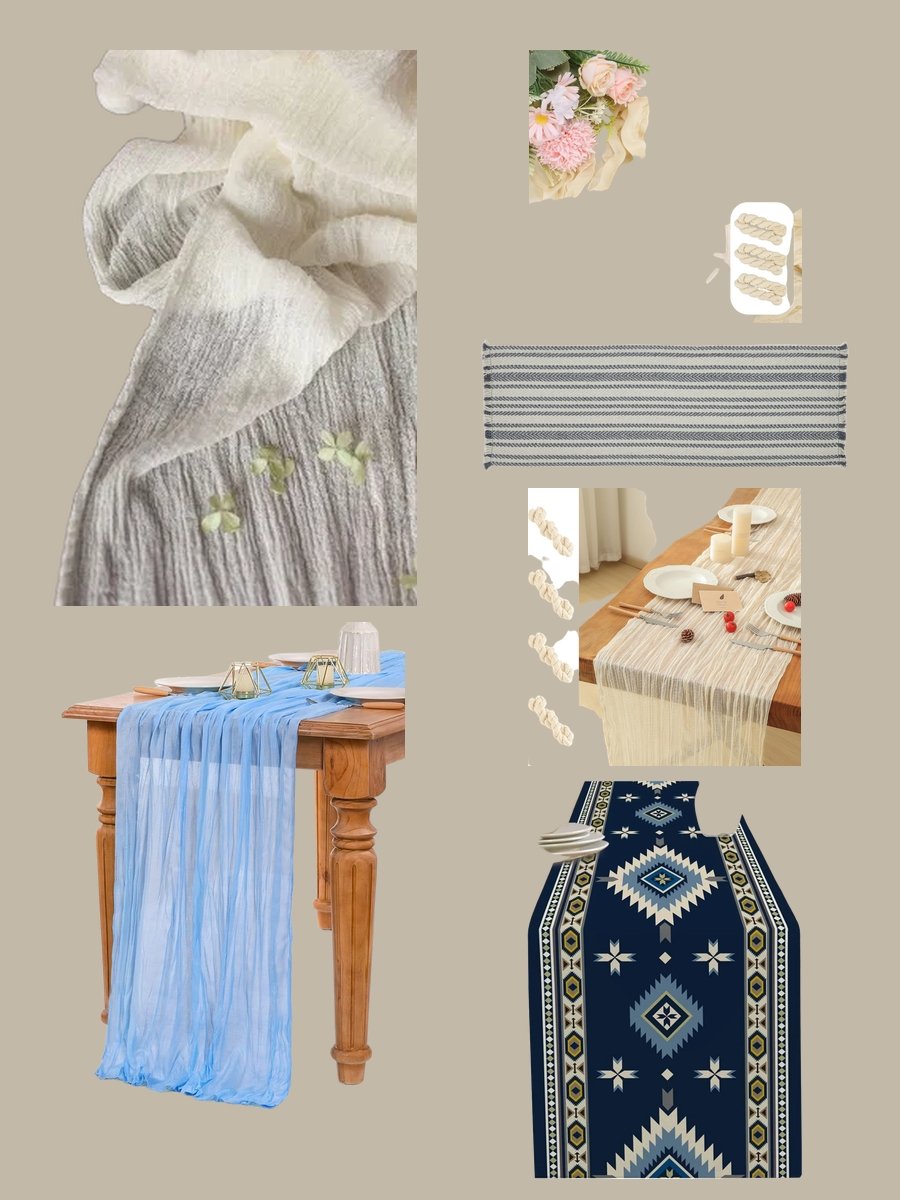Cheese Cloth Table Runners: Elevate Your Fashion Game