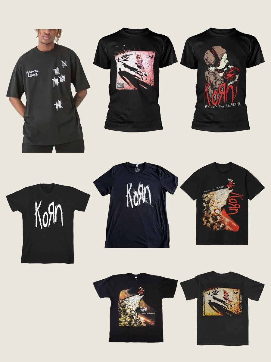 Rock Your Style with a Korn T-Shirt