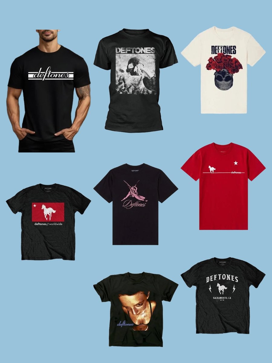 Rock in Style: Deftones T-Shirt Magic