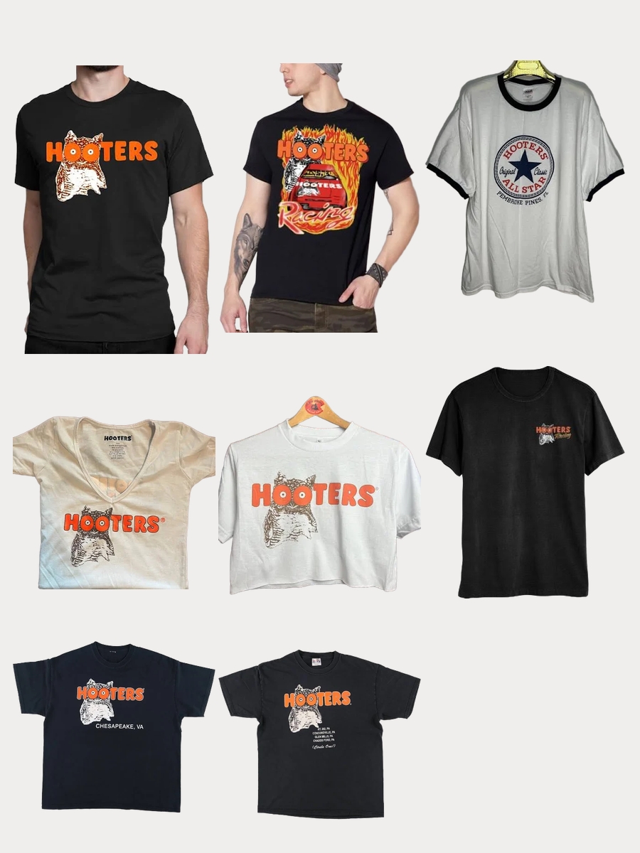 Hooters Shirt Style: Pop with Playful Panache