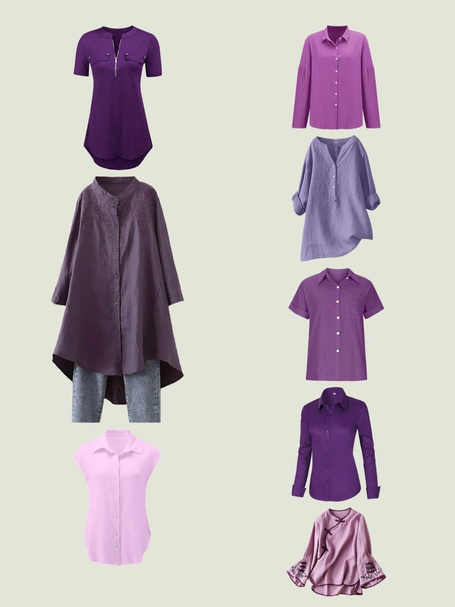 Purple Shirts: Style an Iconic Look with Flair
