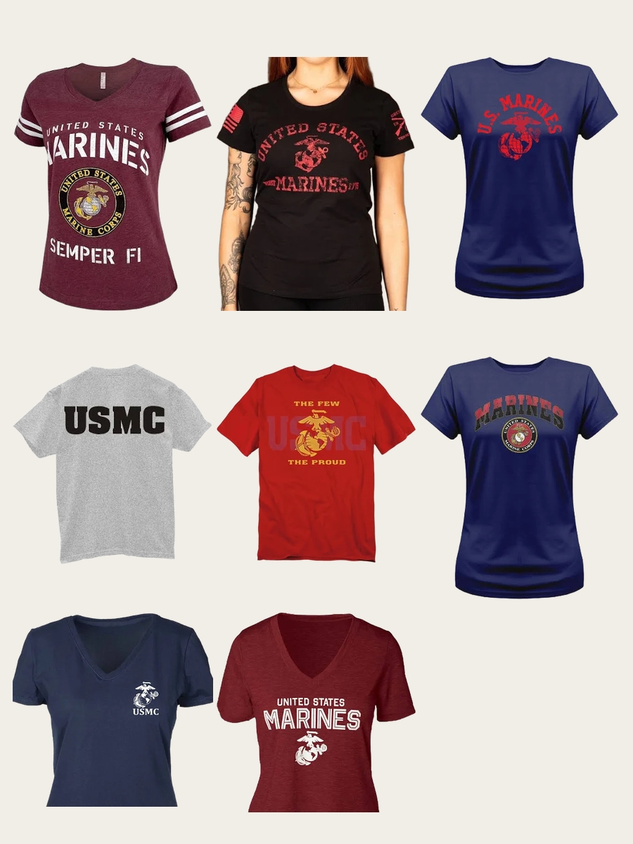 USMC T-Shirts: Fashionable, Fierce, and Totally You