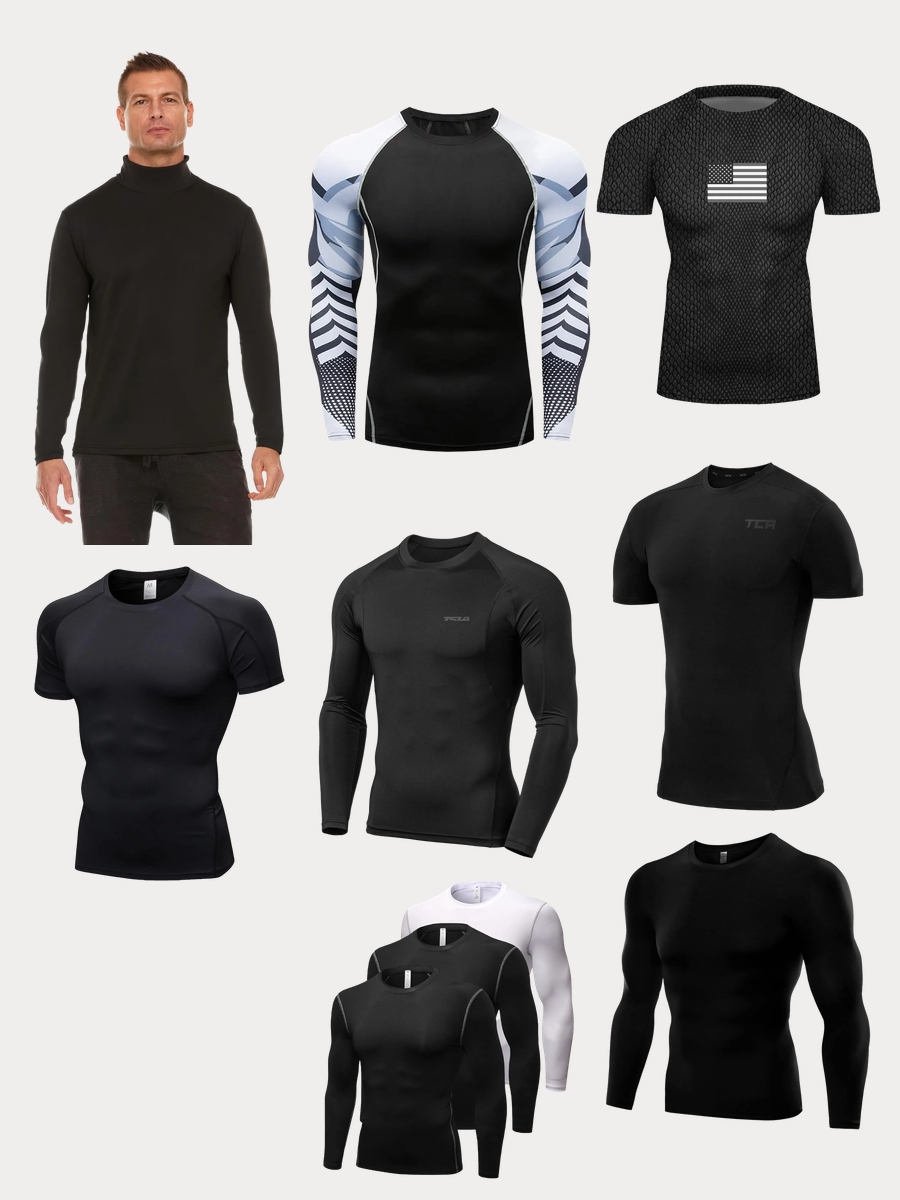 Master Style with Compression Shirts for Men