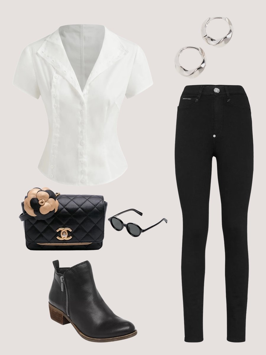 Get Oil Out of Clothes & Rock This Chic Outfit!