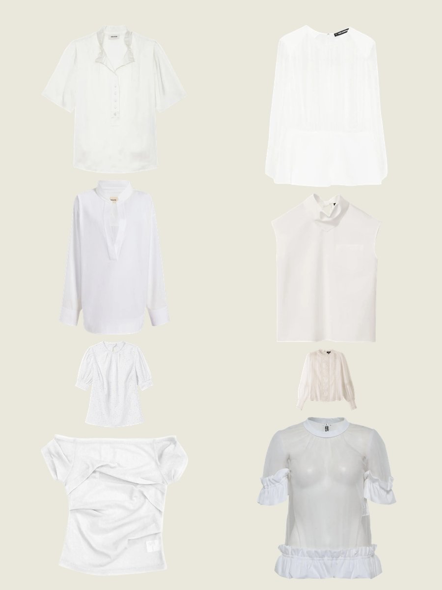 Lace Cloth Material: Shine in a White Lace Blouse