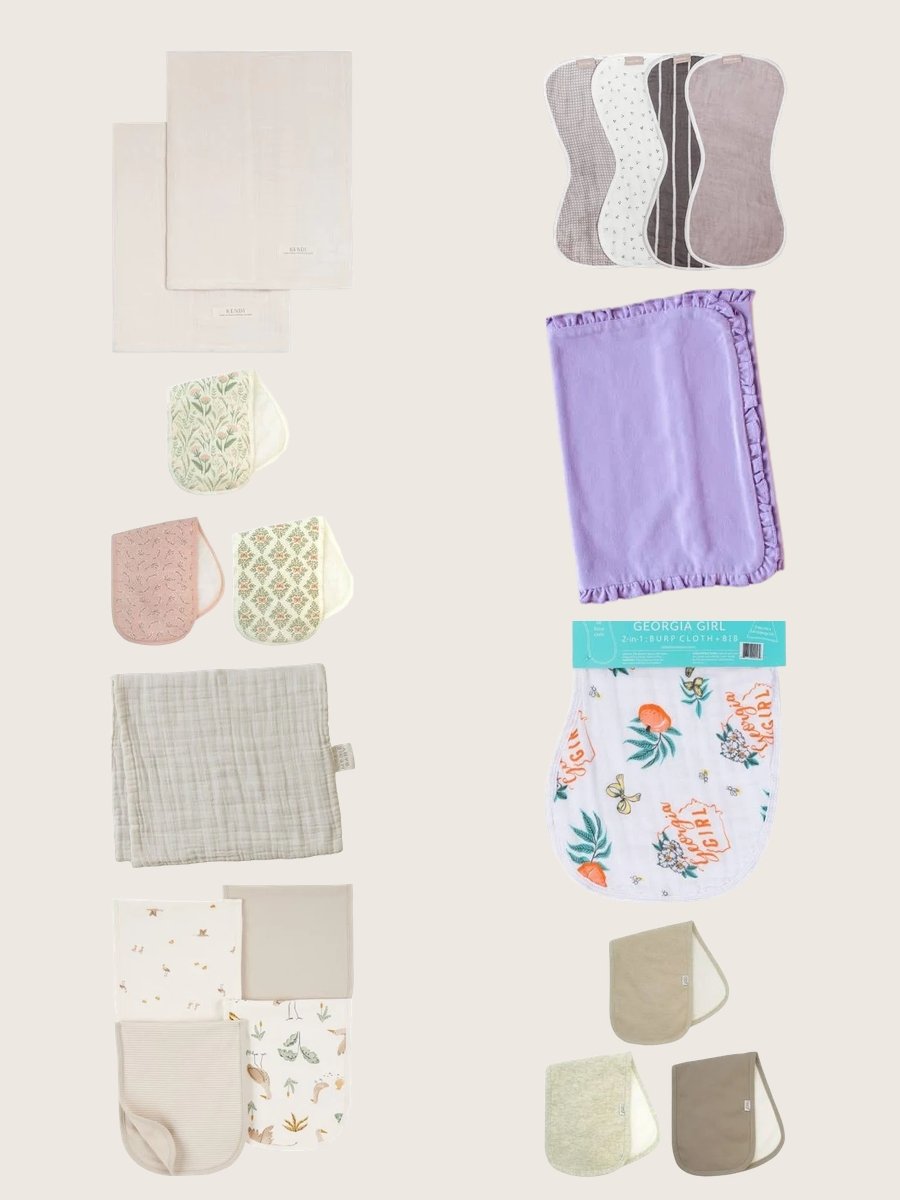 Baby Burp Cloths: The Chic Essential for New Mamas