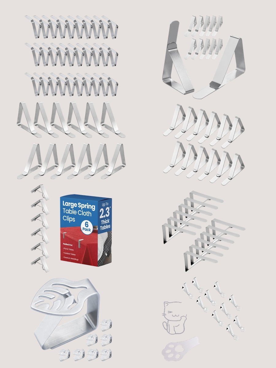 Table Cloth Clips: Stylish Utility Unleashed