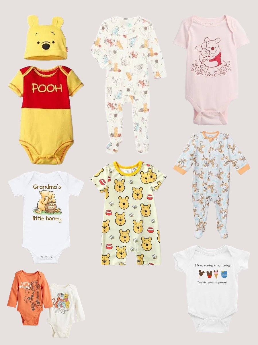 Adorable Pooh Bear Newborn Clothes Ideas