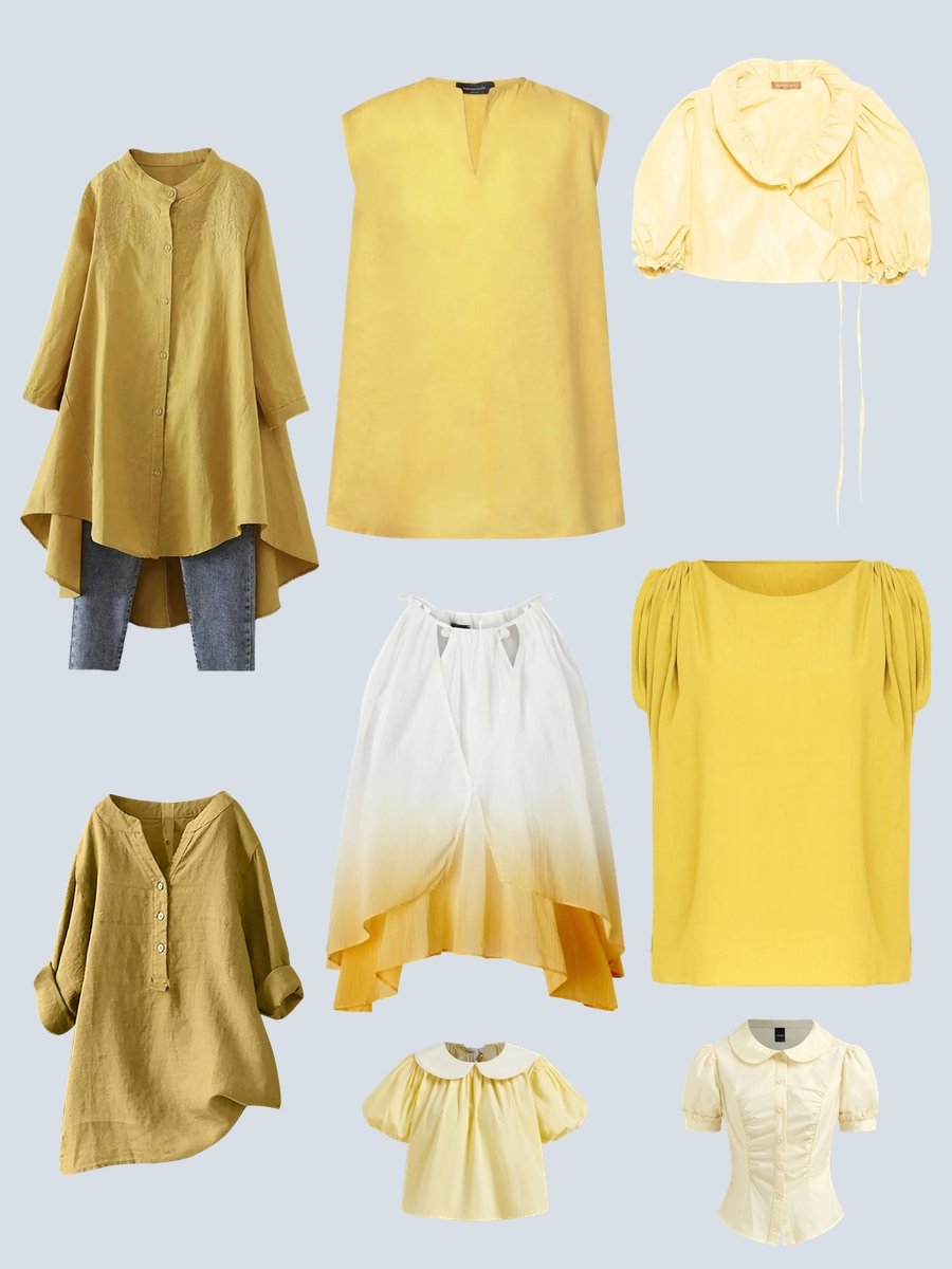 Yellow Cotton Cloth: The Chic Blouse You Need Now!