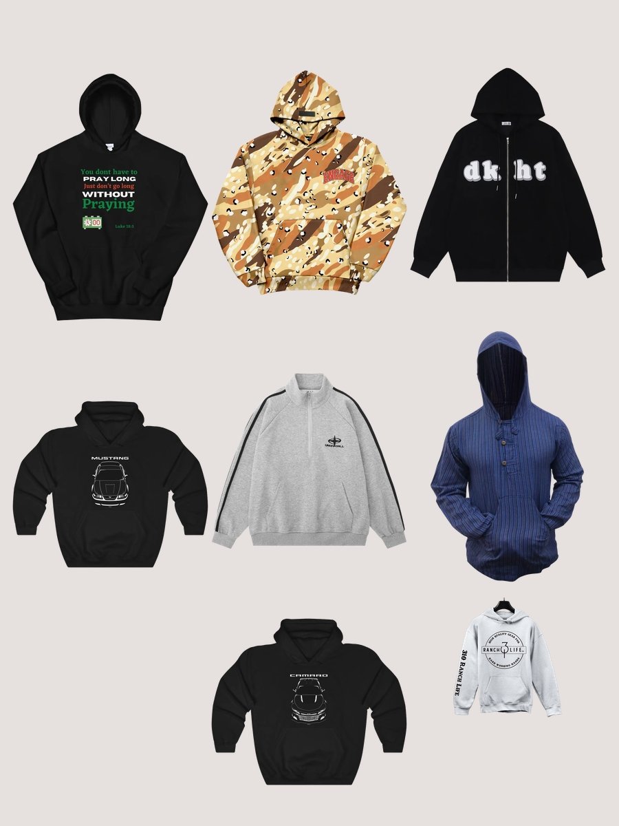 rPET Men's Clothing: Hoodies with Style & Sustainability