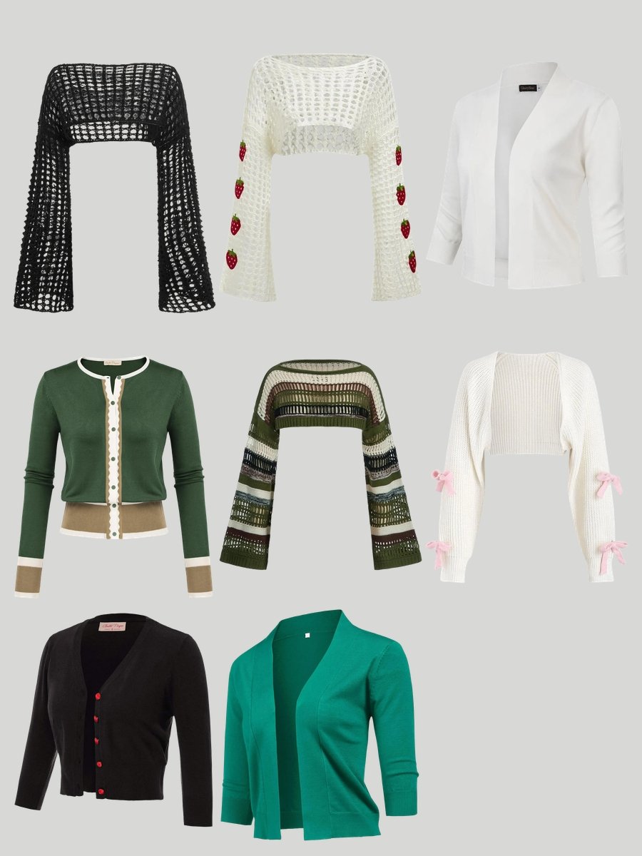 Shrug Clothes Womens: Elevate Style with a Knit Crop