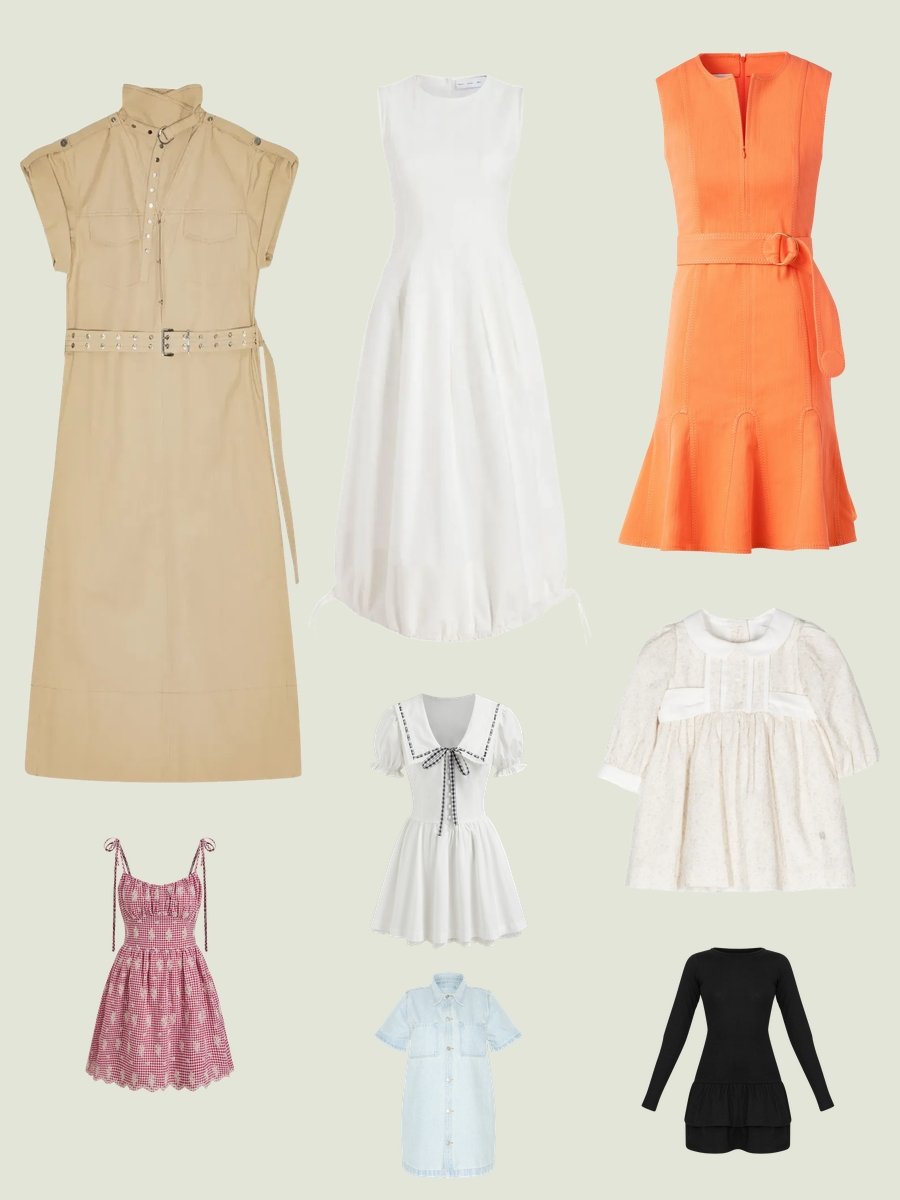 Jail Clothes Chic: Style A Striped Cotton Dress