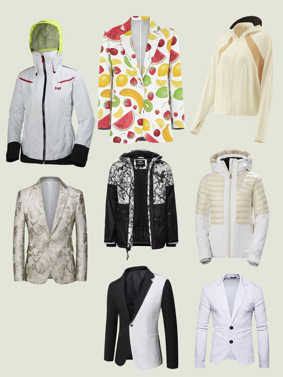 Stunning Snow Clothes: Insulated White Jacket Magic