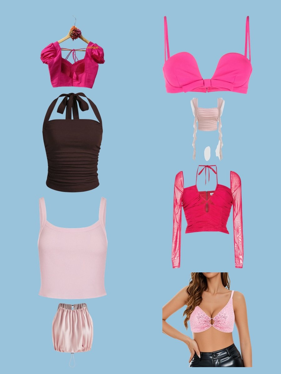 Neon Clothes: Make a Statement with Neon Pink Crop Tops