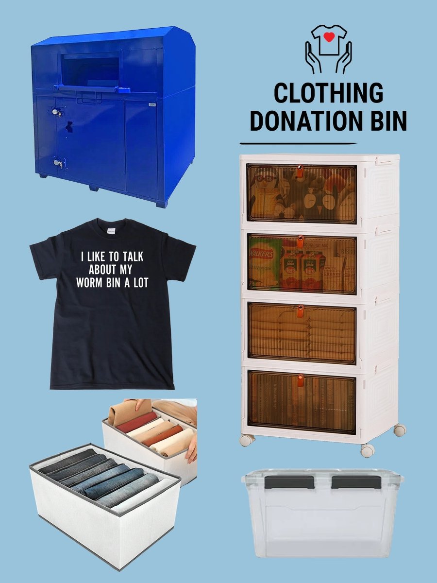 Clothing Donation Bins: Fashionably Essential!