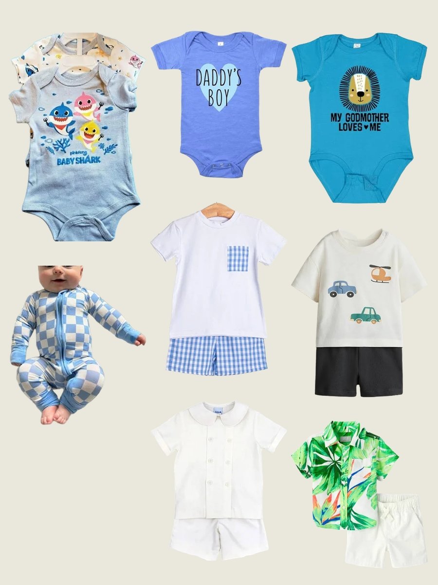 Adorable Baby Boy Clothing: Style Up in Blue and Beyond