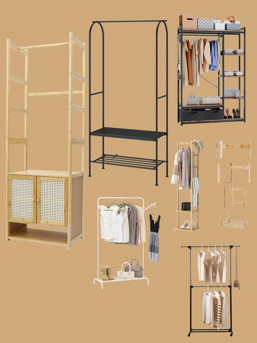 Explore Chic Clothing Racks with Shelves: Your Style Hub!