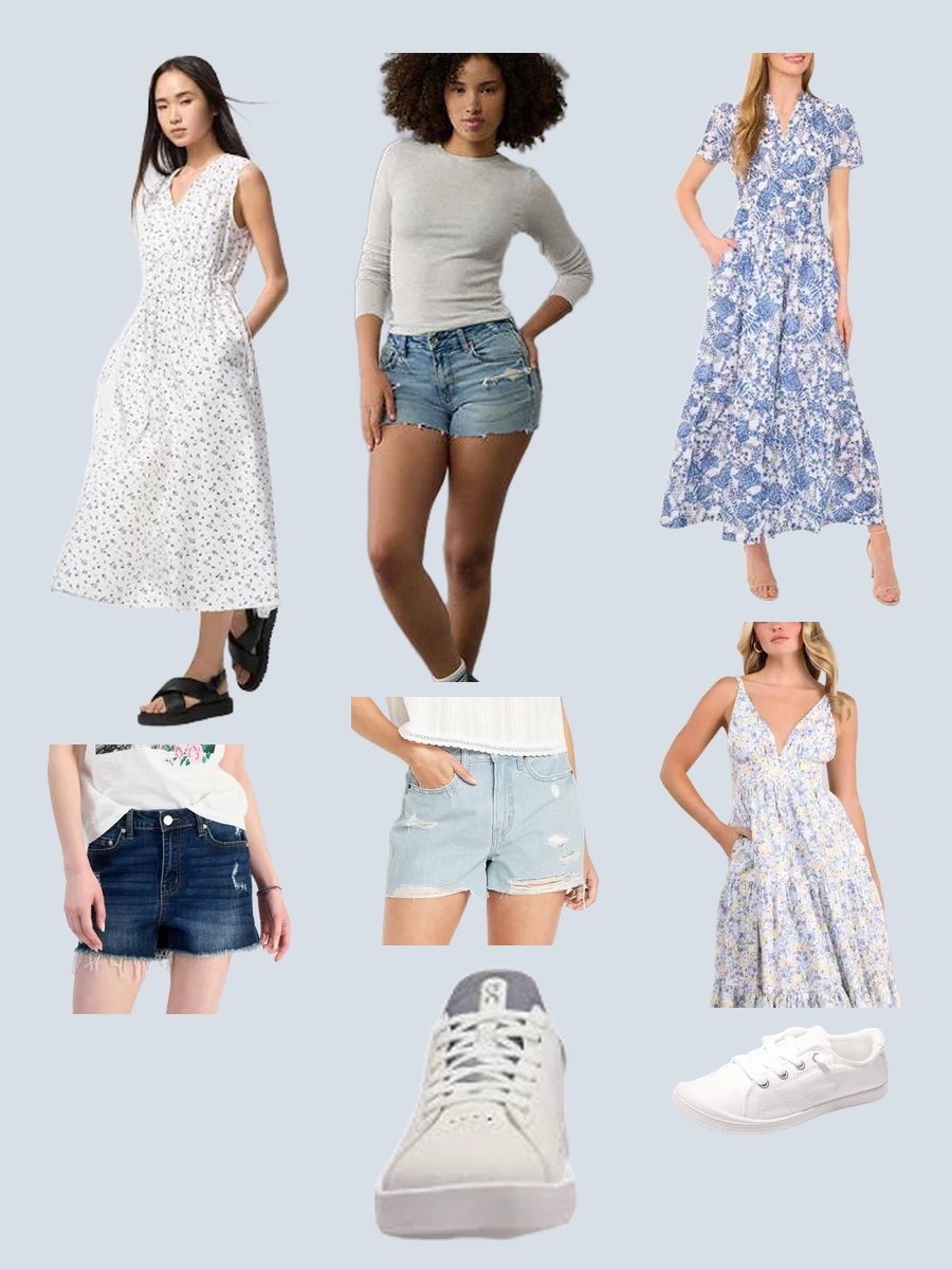 Kilograms Clothing: Fun With Florals & Denim