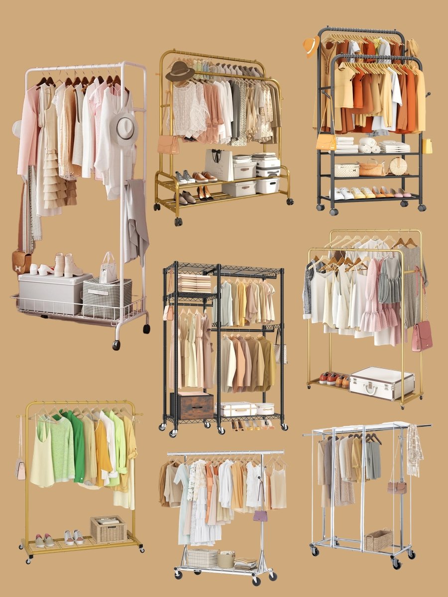 Transform Your Space with a Chic Clothing Rack
