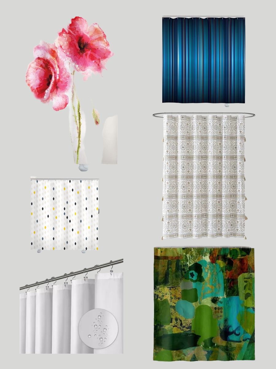 Cloth Shower Curtains to Elevate Your Style! 🌟