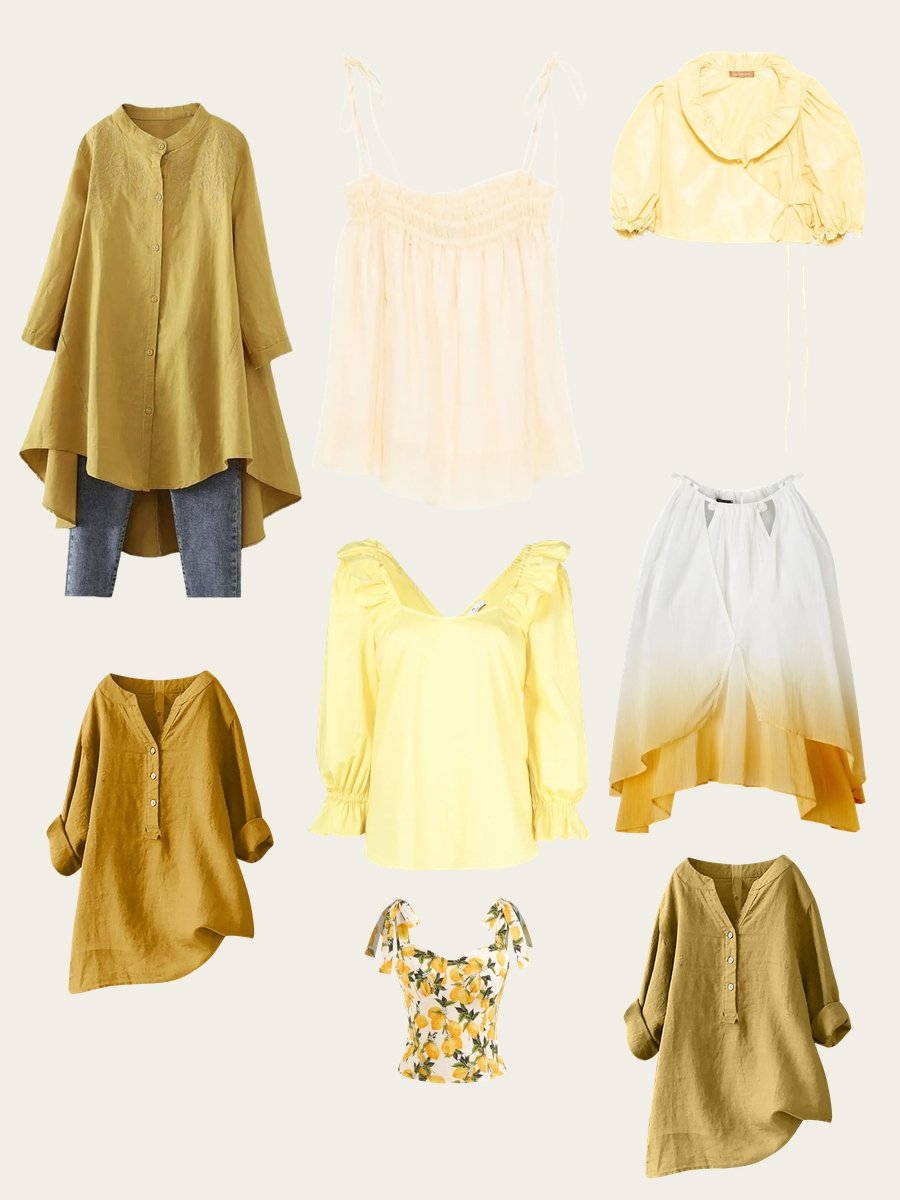 Yellow Top Clothing: Brighten Your Wardrobe Today!