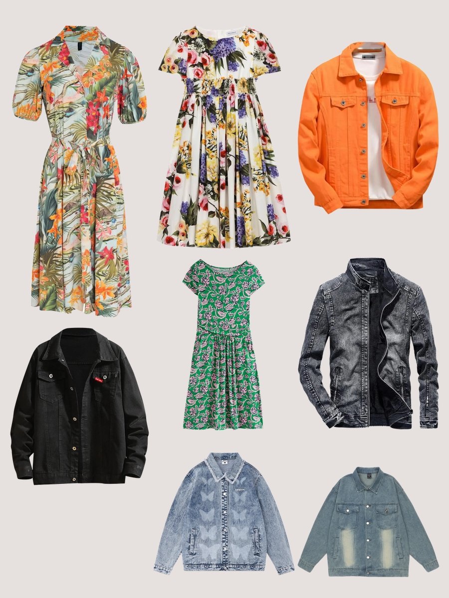 Express Clothes Magic: Floral Dresses & Denim Dreams