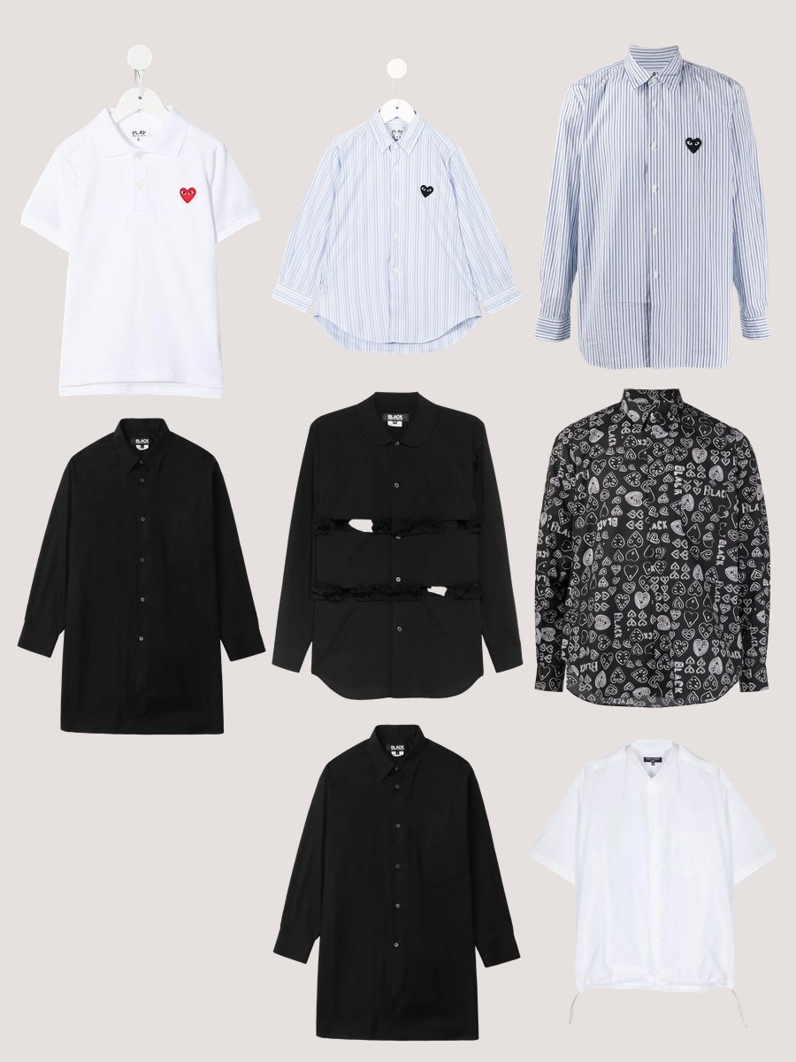 CDG Shirt Chic: Stripes for Every Wardrobe