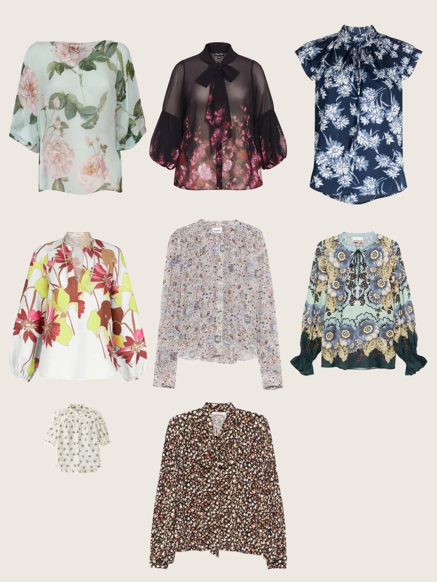 Shirt Template: Elevate with a Floral Blouse