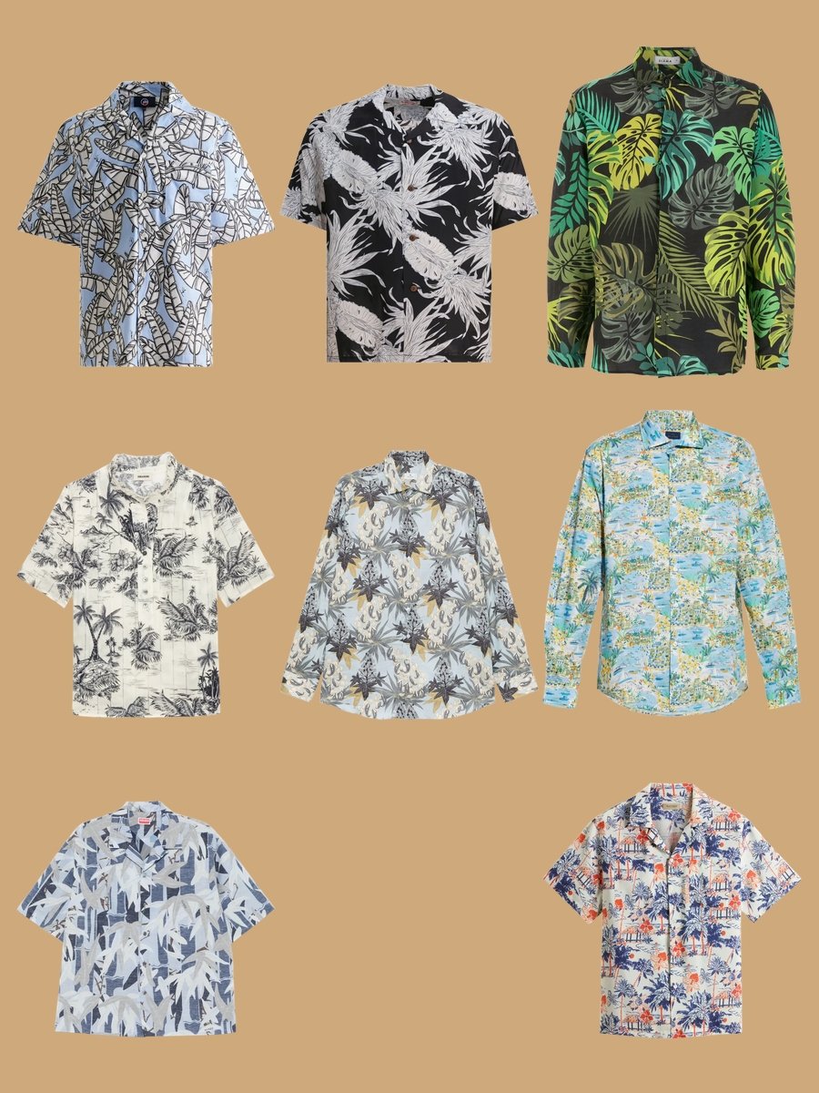 Mens Shirt Beach Trend: Unveiling Tropical Prints