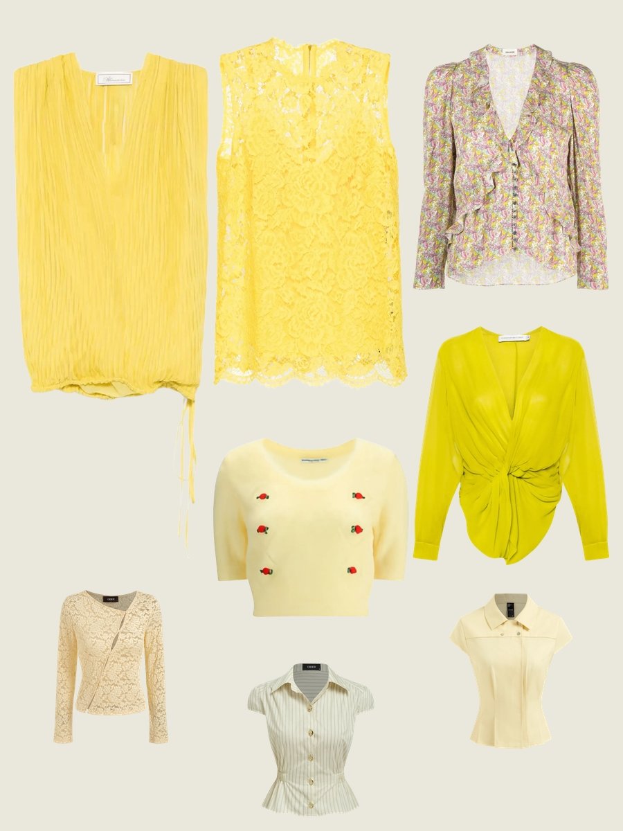 Old-Fashioned Yellow Cloth: Vintage Blouse Renaissance