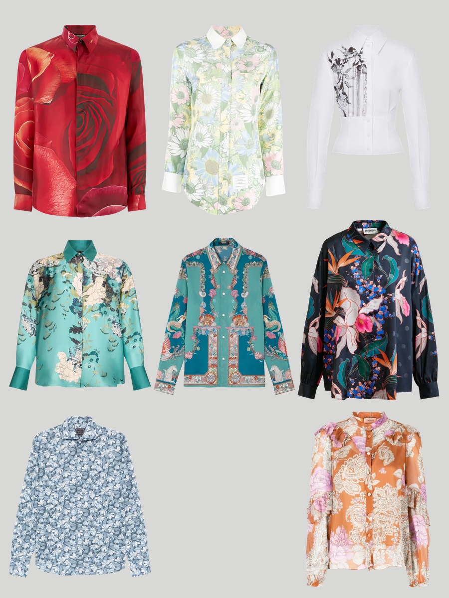Sublimation Shirts: Floral Fantasy for the Bold