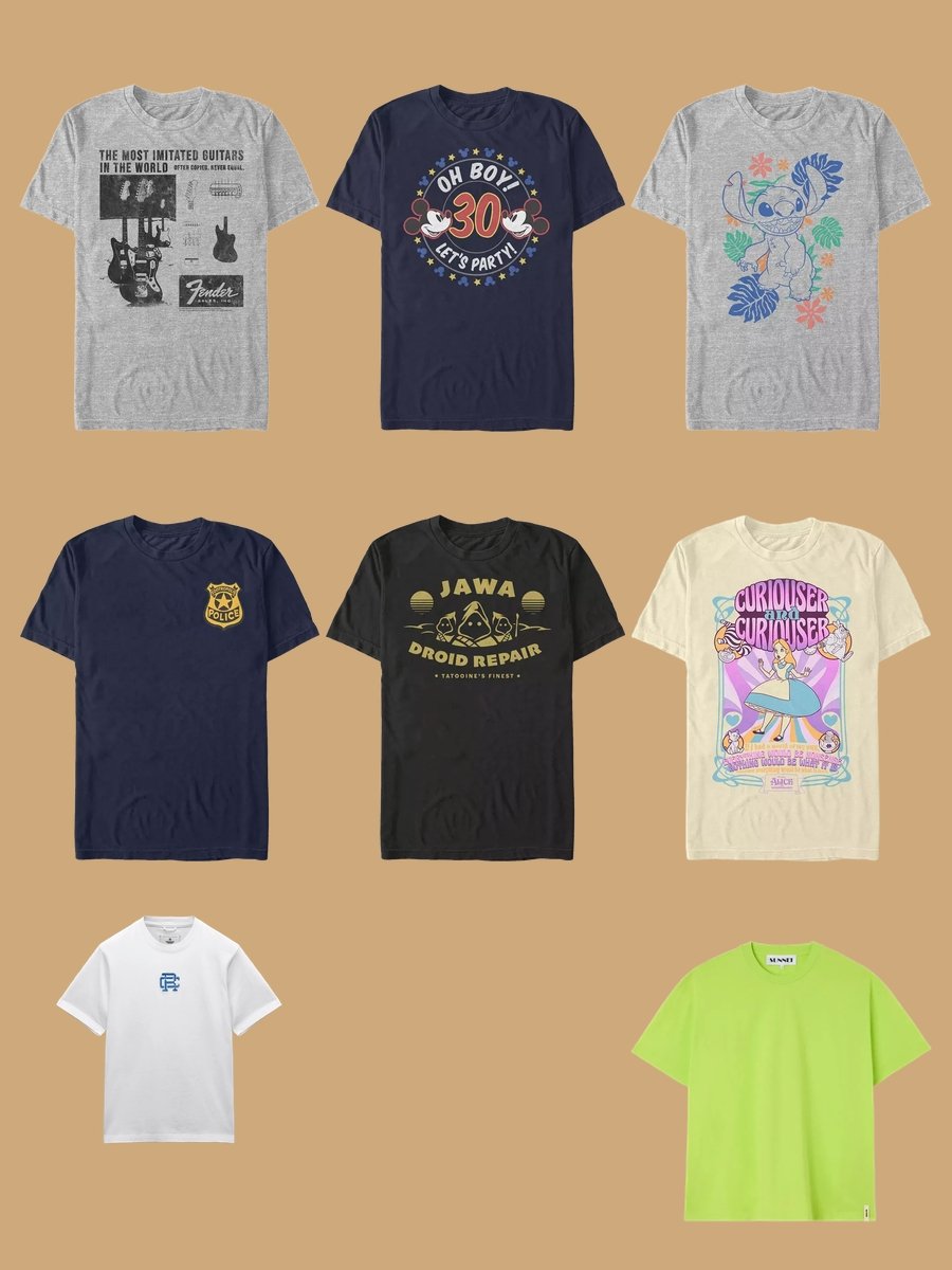 Rocking the T-Shirt Eighties Style Today!